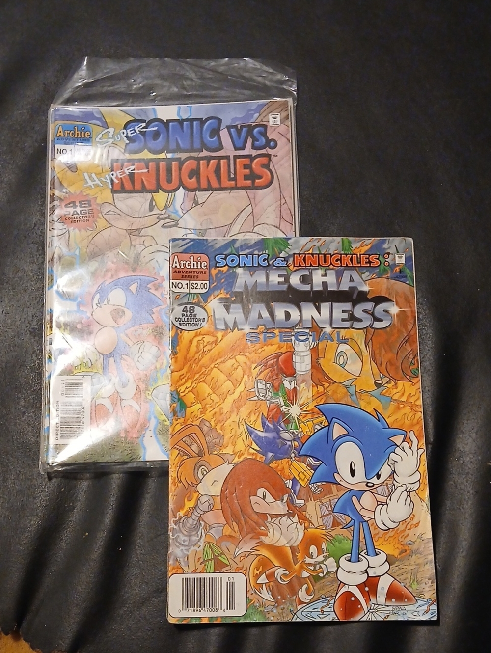 Arche Sonic & Knuckles: Mecha Madness Special - Blue Cover